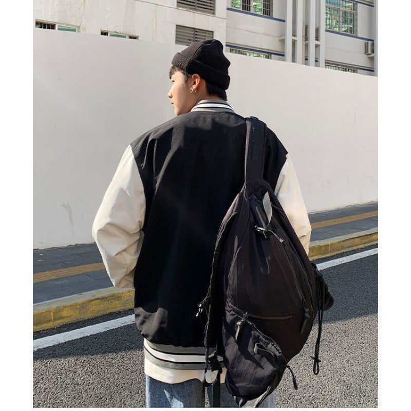 Japanische Baseballuniformjacke für Herren, locker