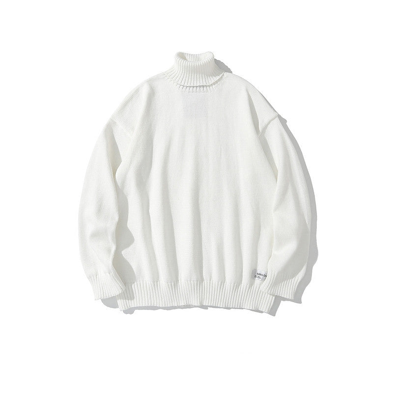 Japanischer Retro-Pullover mit Rundhalsausschnitt für Herren