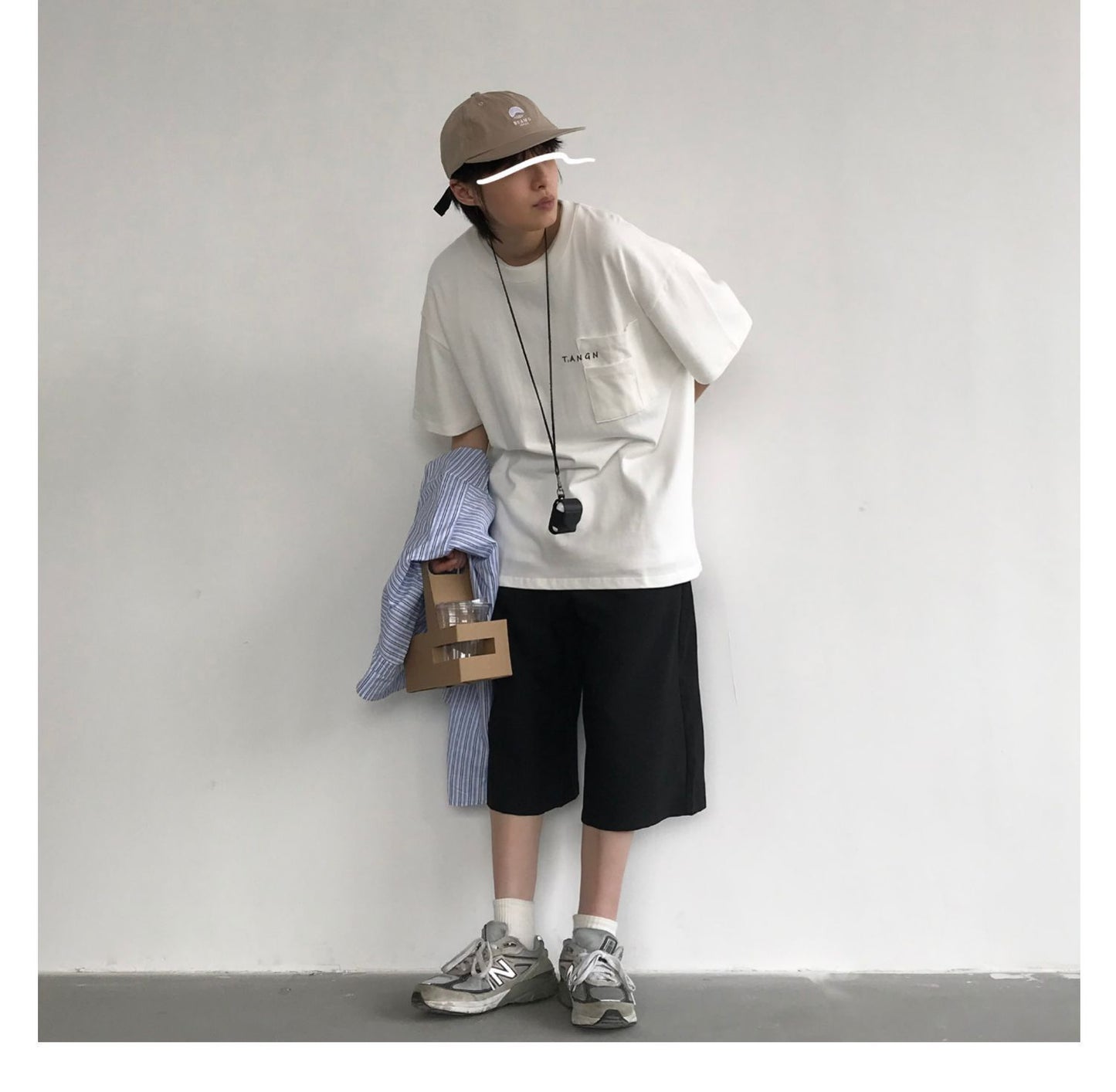 Japanische Retro einfache Casual Shorts Männer