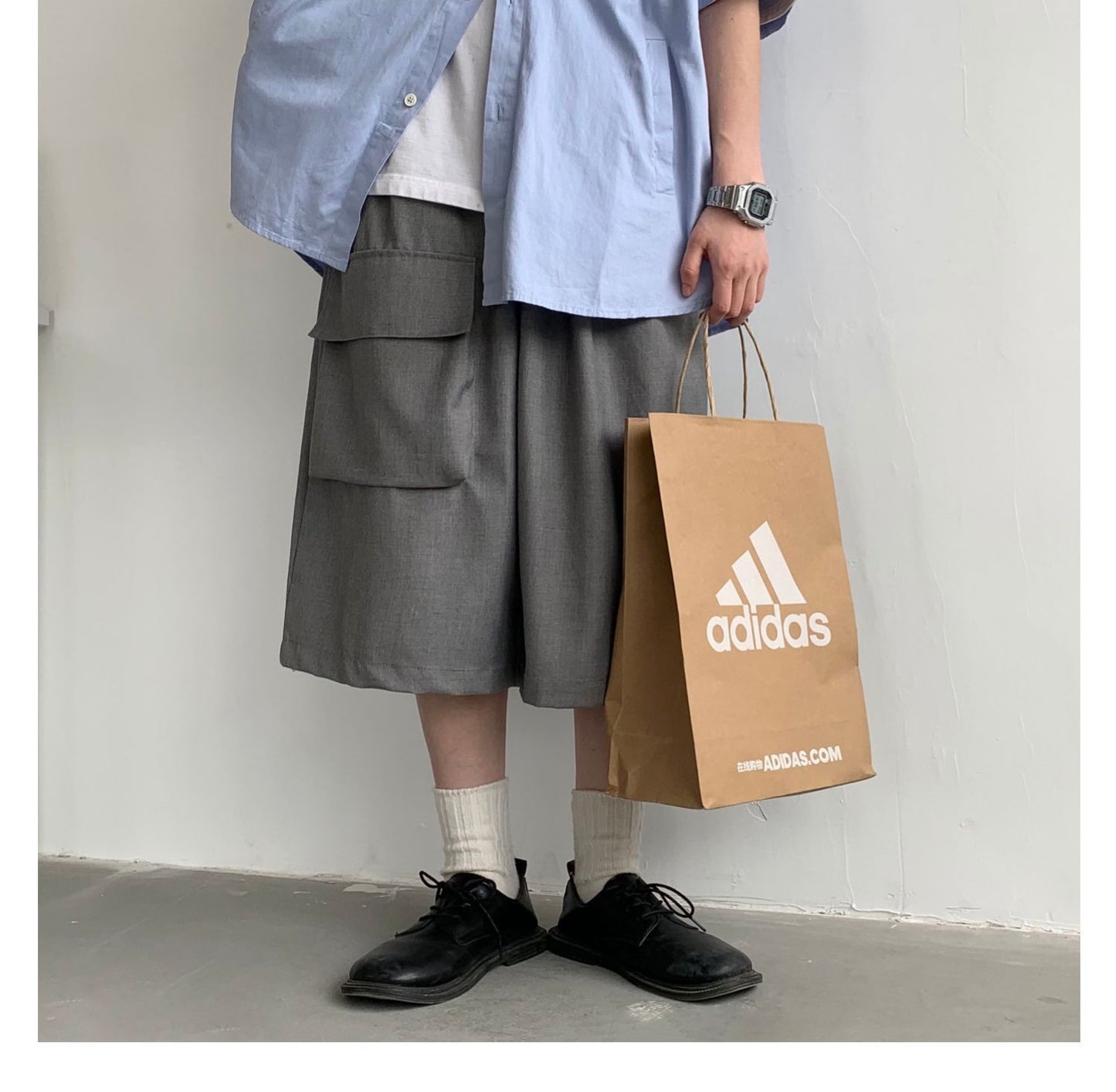 Japanische Retro einfache Casual Shorts Männer