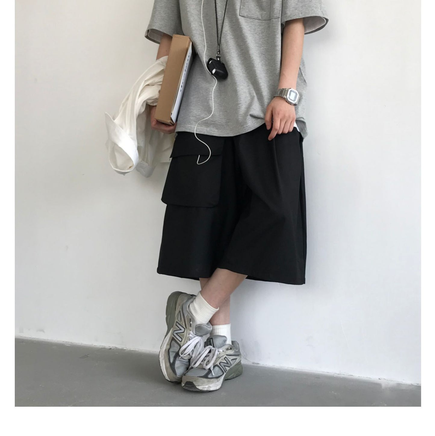 Japanische Retro einfache Casual Shorts Männer