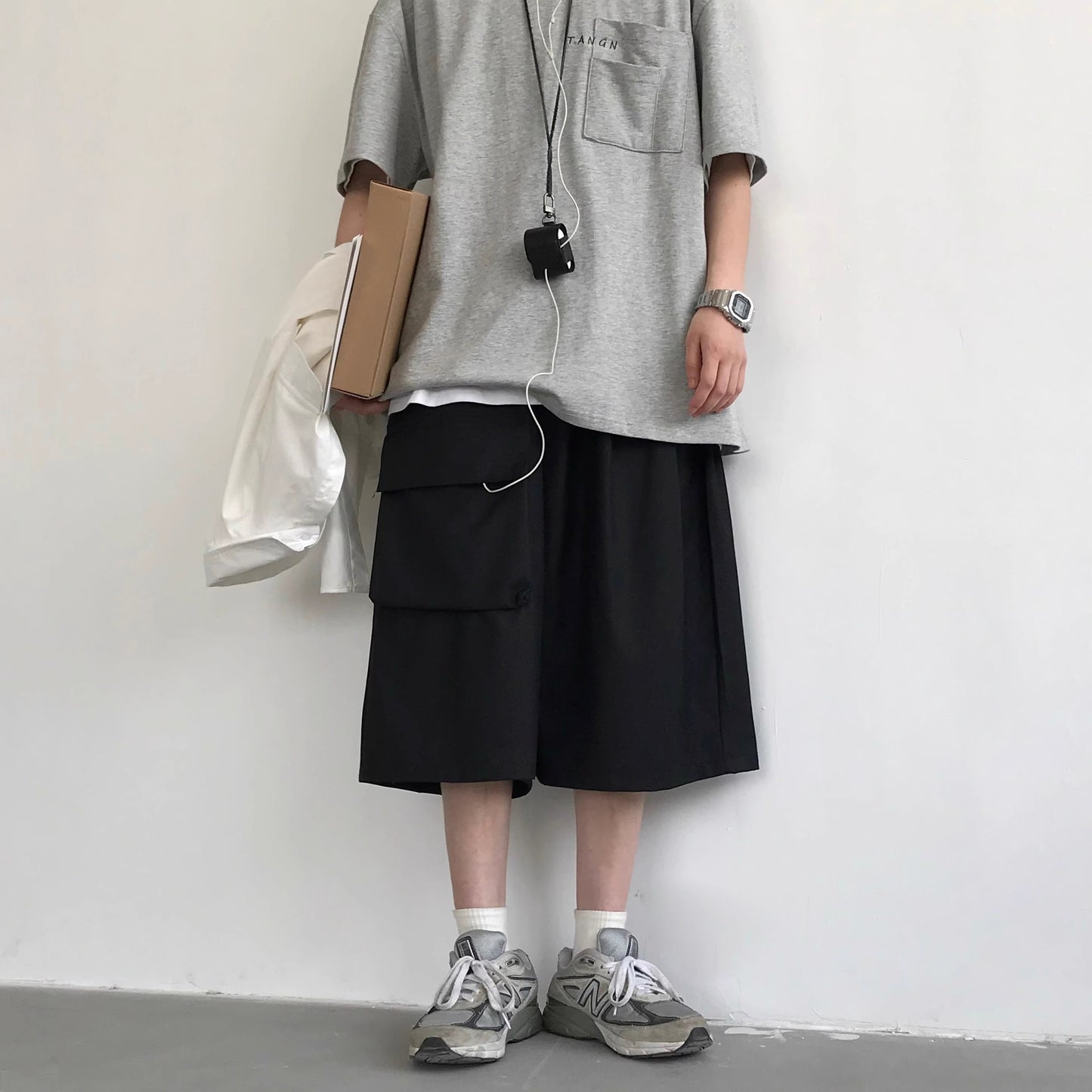 Japanische Retro einfache Casual Shorts Männer
