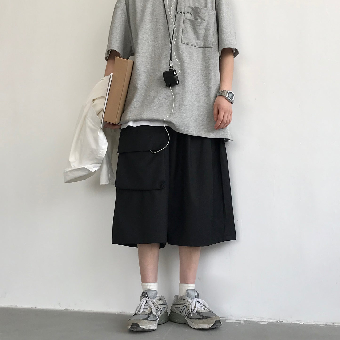 Japanische Retro einfache Casual Shorts Männer
