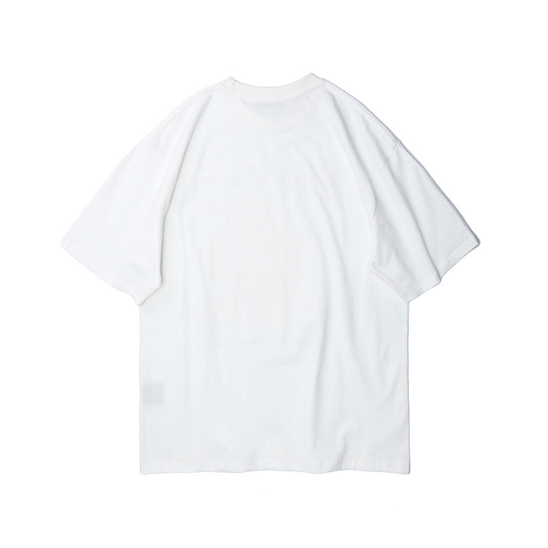 T-Shirt mit japanischem Panda-Print für Männer und Frauen
